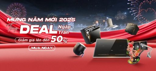 Mừng năm mới 2025 - Nhận Deal lớn: Giảm ngay 50% tại Thế Giới Bếp Nhập Khẩu! 1 mung nam moi 2025 nhan deal lon giam ngay 50 tai bep 365
