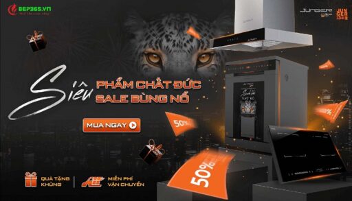Sắm Tết chuẩn chất  - Siêu sale bùng nổ cuối năm lên đến 50% cùng Junger & Thế Giới Bếp Nhập Khẩu