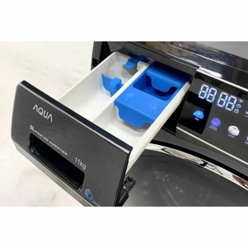 Máy Giặt Aqua Inverter 11 Kg AQD-DW1100J.BK cửa trước 4 Ảnh máy Giặt Aqua Inverter 11 Kg AQD-DW1100J.BK cửa trước