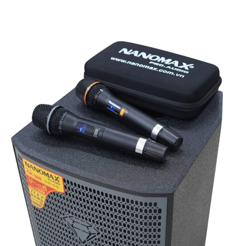 Ảnh thực tế Loa Kéo Di Động Nanomax CP-388 Ảnh thực tế Loa Kéo Di Động Nanomax CP-388