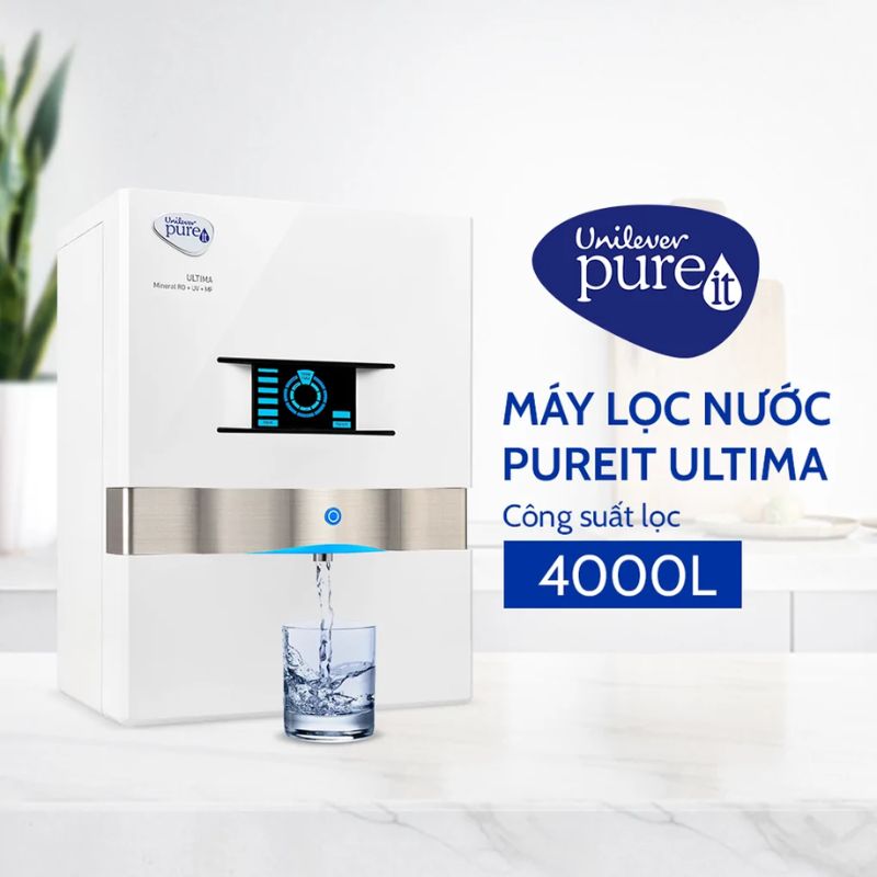 Ảnh thực tế máy lọc nước Unilever Pureit MINERAL RO+UV+MF WHT Ảnh thực tế máy lọc nước Unilever Pureit MINERAL RO+UV+MF WHT