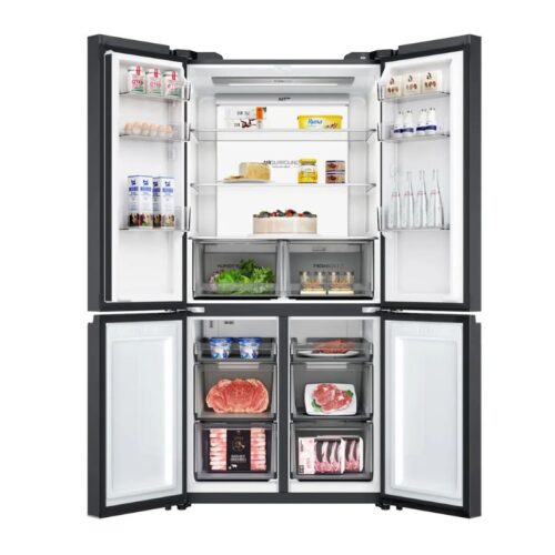 Tủ Lạnh 4 cánh Multi Doors Inverter 660 Lít Aqua AQR-M727XA(GS)U1 3 Ảnh tủ Lạnh 4 cánh Multi Doors Inverter 660 Lít Aqua AQR-M727XA(GS)U1