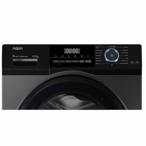 Máy Giặt Aqua Inverter 10 Kg AQD-A1002J.BK cửa trước 4 Bảng điều khiển máy Giặt Aqua Inverter 10 Kg AQD-A1002J.BK cửa trước