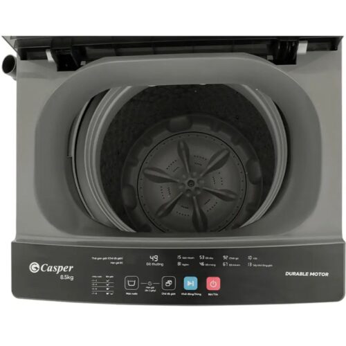 Máy Giặt Casper 8.5 Kg WT-85NG1 cửa trên 3 Bảng điều khiển máy Giặt Casper 8.5 Kg WT-85NG1 cửa trên