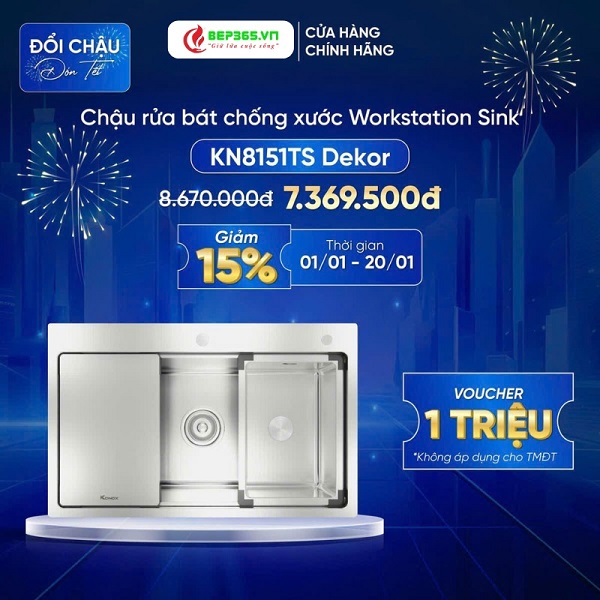 Thế Giới Bếp Nhập Khẩu – Ưu đãi trao tay, Tết thêm đong đầy cùng Konox 3 bep 365 uu dai trao tay tet them dong day cung konox 3