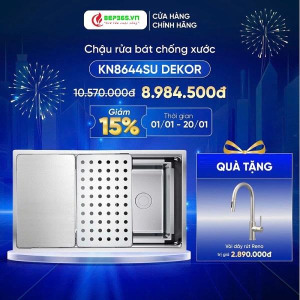 Thế Giới Bếp Nhập Khẩu – Ưu đãi trao tay, Tết thêm đong đầy cùng Konox 5 bep 365 uu dai trao tay tet them dong day cung konox 5