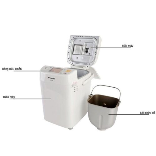 Máy làm bánh mì Panasonic SD-P104WRA 4 Chi tiết máy làm bánh mì Panasonic SD-P104WRA