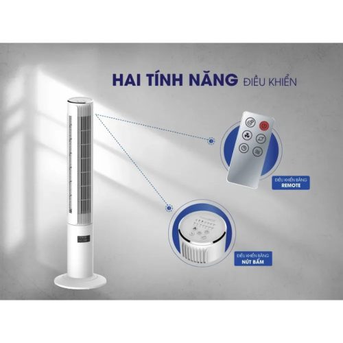 Quạt tháp Panworld The Luxuria PW-L360 4 Điều khiển quạt tháp Panworld The Luxuria PW-L360