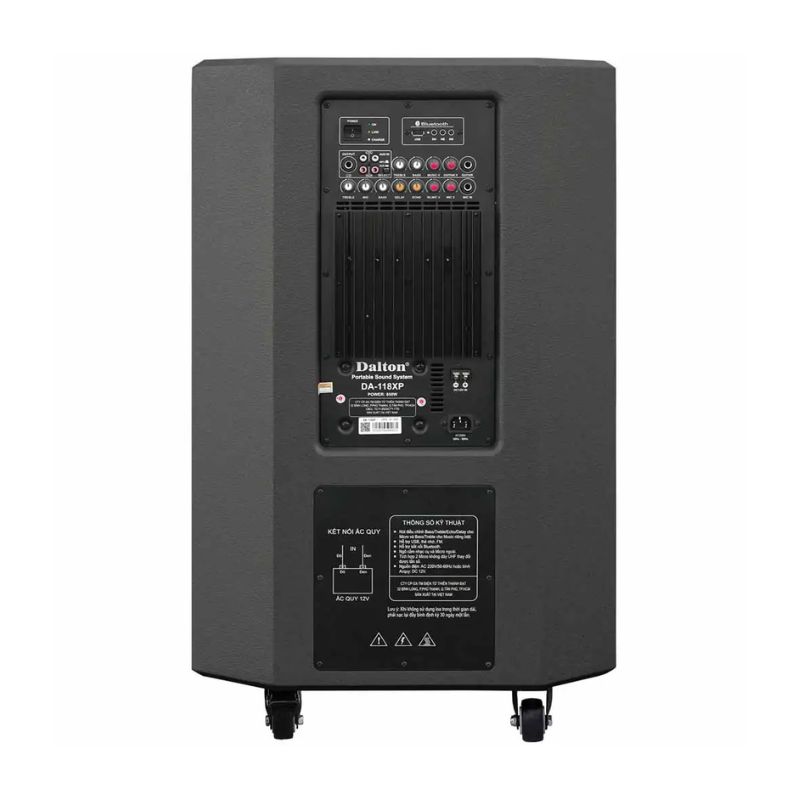 Hình ảnh Loa Kéo Dalton DA-118XP Hình ảnh Loa Kéo Dalton DA-118XP