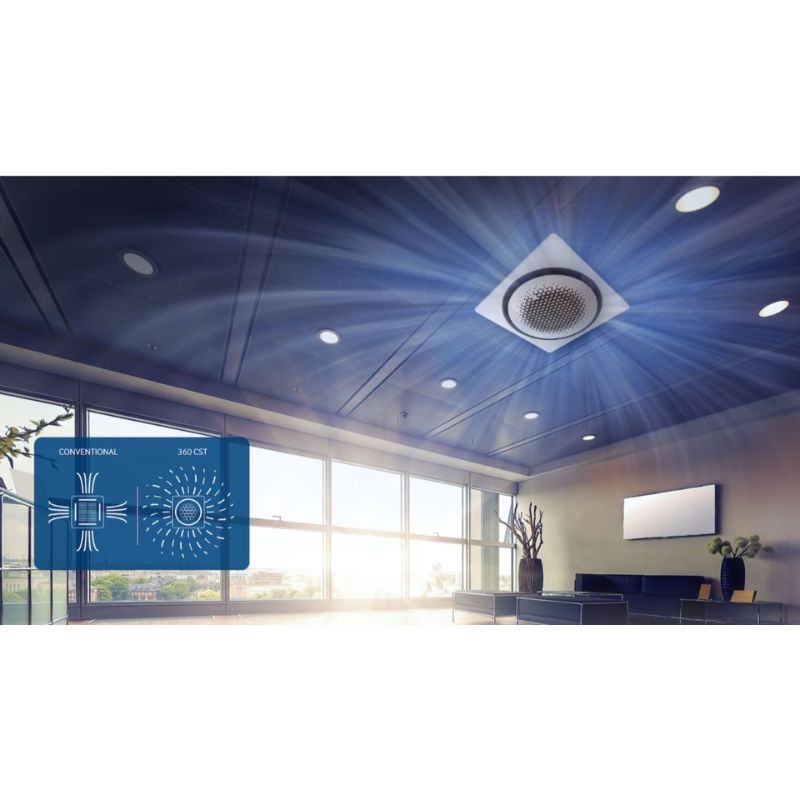 Hình ảnh máy lạnh âm trần 360 độ Samsung Inverter 4.5 HP AC120TN4PKC/EA Hình ảnh máy lạnh âm trần 360 độ Samsung Inverter 4.5 HP AC120TN4PKC/EA