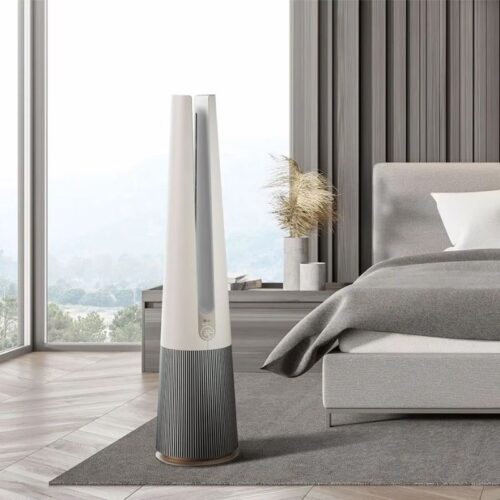 Máy lọc không khí LG PuriCare Aero Tower Hit FS15GPBK0 Màu Be 4 Hình ảnh máy lọc không khí LG PuriCare Aero Tower Hit FS15GPBK0 Màu Be