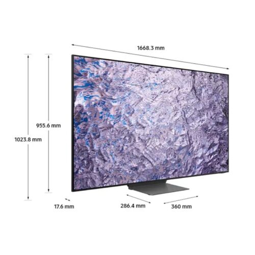 Smart Tivi Samsung Neo QLED 8K 75 inch QA75QN800C 4 Kích thước Smart Tivi Samsung Neo QLED 8K 75 inch QA75QN800C