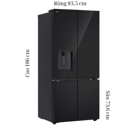 Tủ Lạnh 4 cánh Multi Door Inverter 607 Lít LG LFD61BLGA 5 Kích thước tủ Lạnh 4 cánh Multi Door Inverter 607 Lít LG LFD61BLGA