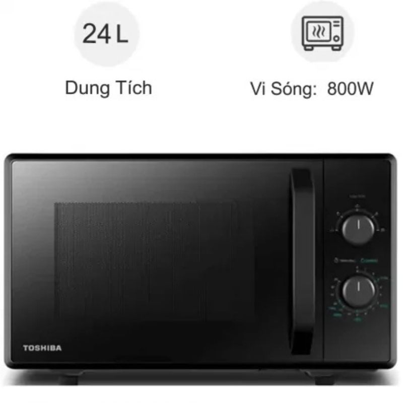 Lò vi sóng Toshiba MW2-MM24PC(BK) 24 lít Lò vi sóng Toshiba MW2-MM24PC(BK) 24 lít