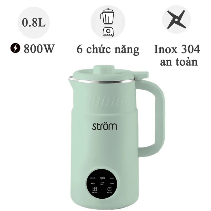 Máy làm sữa hạt Strom 164820 Máy làm sữa hạt Strom 164820