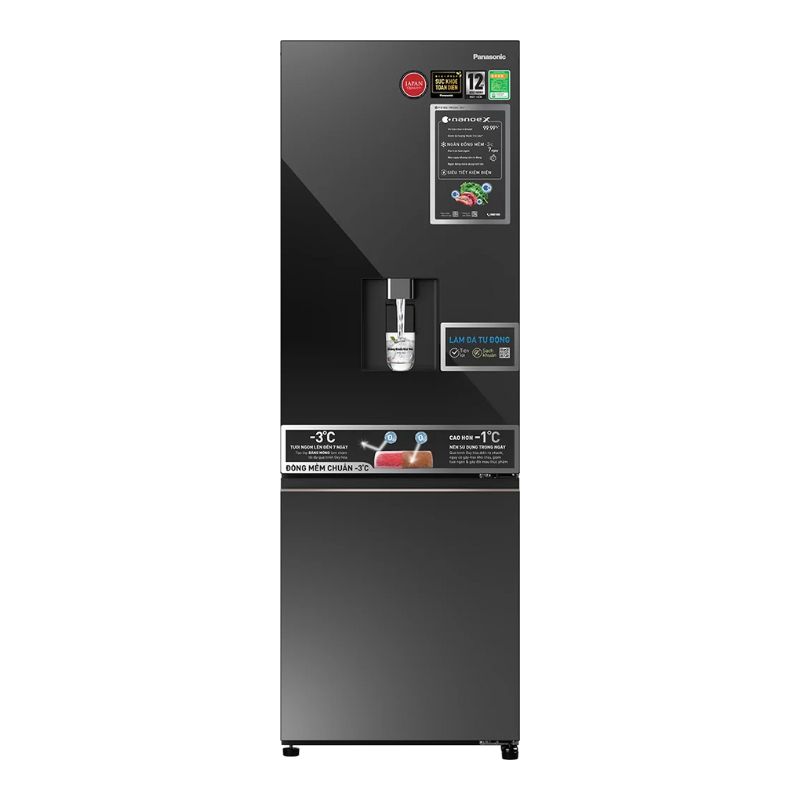 Tủ Lạnh 2 cánh Inverter 325 Lít Panasonic NR-BV361WGKV Tủ Lạnh 2 cánh Inverter 325 Lít Panasonic NR-BV361WGKV
