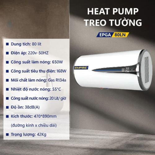Máy nước nóng Empire EPGA-80LN 4 Ảnh máy nước nóng Empire EPGA-80LN