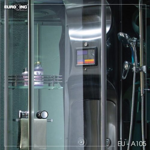 Phòng xông hơi Euroking EU-A105 Black 3 Ảnh phòng xông hơi Euroking EU-A105 Black