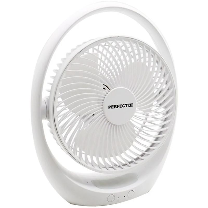 Ảnh quạt để bàn sạc tích điện Perfect PF-QB2180 Ảnh quạt để bàn sạc tích điện Perfect PF-QB2180