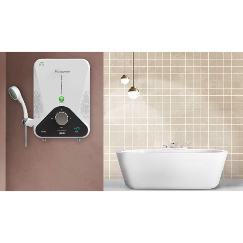 Ảnh thực tế máy nước nóng Kangaroo KG588WP Ảnh thực tế máy nước nóng Kangaroo KG588WP