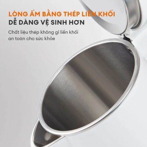 Ấm Điện Đun Nước Gaabor EK20M-WH02A 4 Bên trong Ấm Điện Đun Nước Gaabor EK20M-WH02A