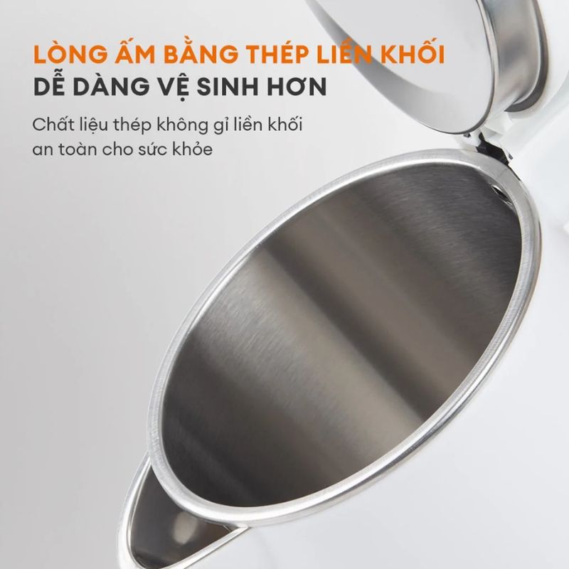 Bên trong Ấm Điện Đun Nước Gaabor EK20M-WH02A Bên trong Ấm Điện Đun Nước Gaabor EK20M-WH02A