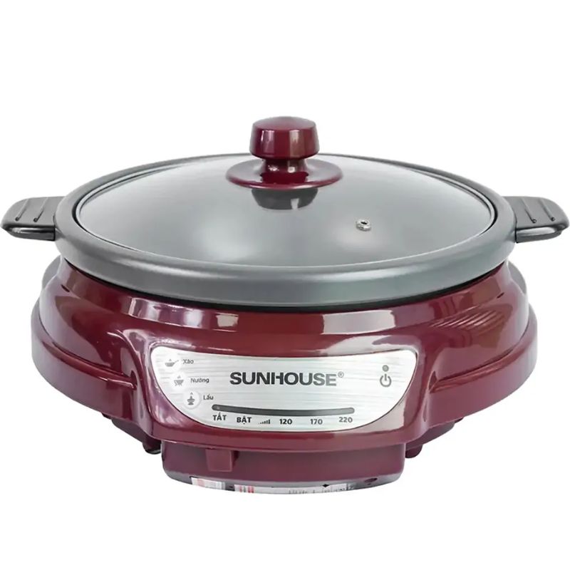 Lẩu điện Sunhouse SH-535L 1300W Lẩu điện Sunhouse SH-535L 1300W