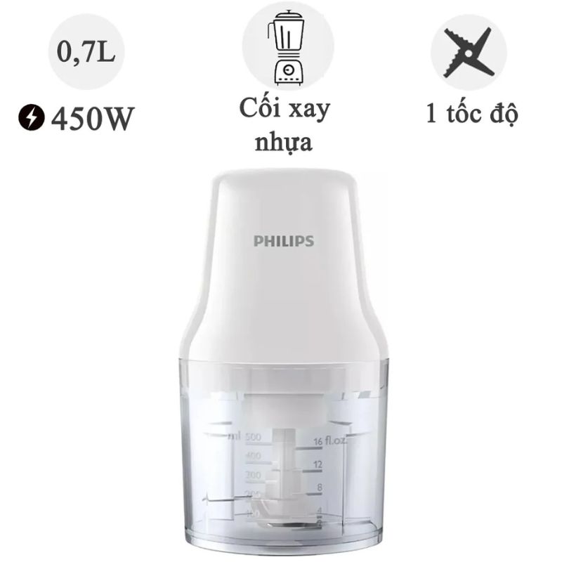 Máy xay thịt Philips HR1393 450W Máy xay thịt Philips HR1393 450W