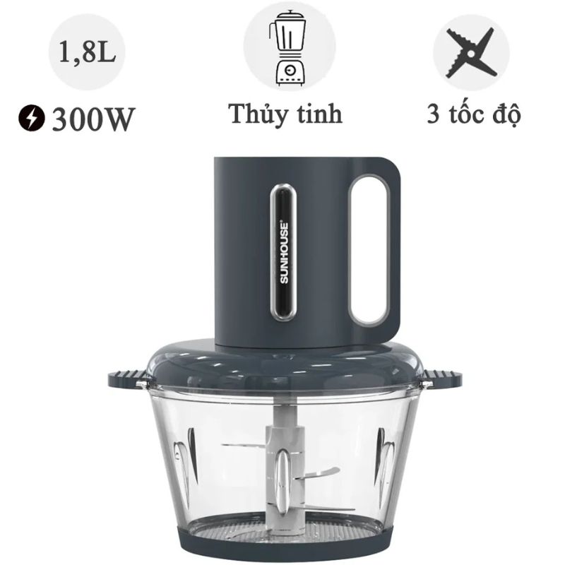 Máy xay thịt Sunhouse SHD5403 1.8 Lít Máy xay thịt Sunhouse SHD5403 1.8 Lít
