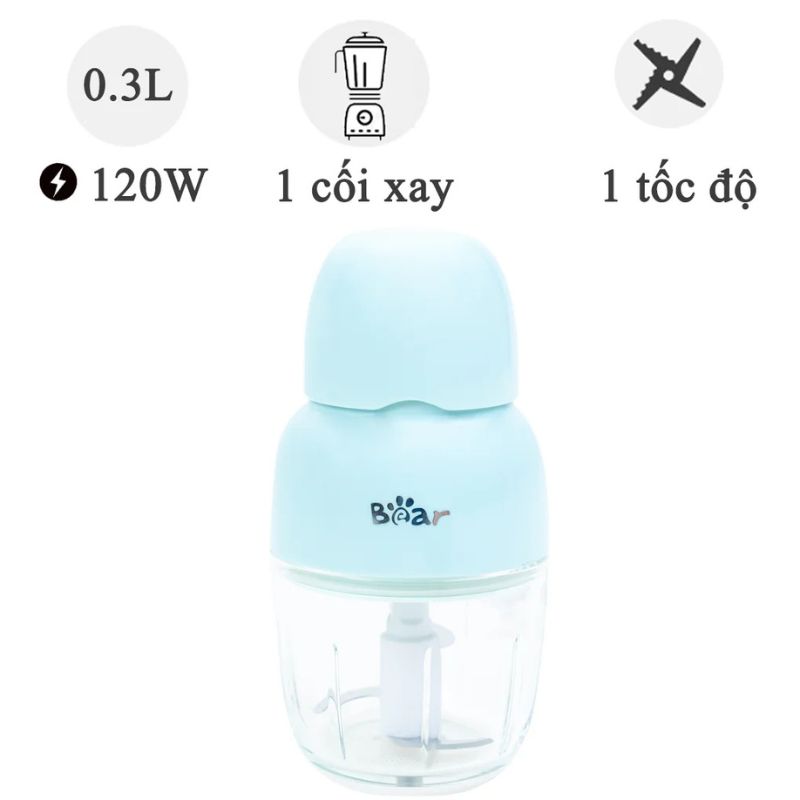 Máy xay thực phẩm Bear QSJ-B01P1 Máy xay thực phẩm Bear QSJ-B01P1