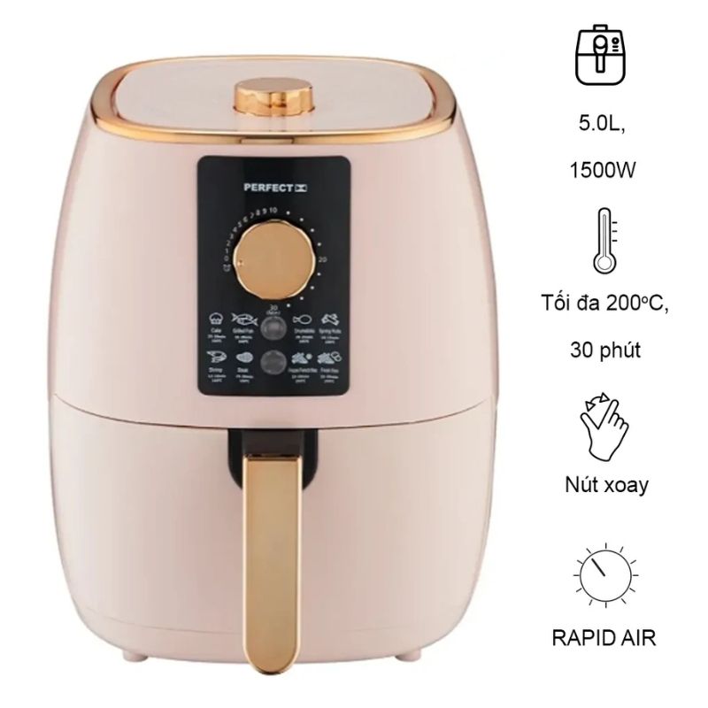 Nồi chiên không dầu Perfect PF-A5P Nồi chiên không dầu Perfect PF-A5P