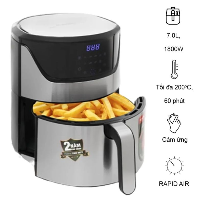 Nồi chiên nướng không dầu Magic Eco AC-122 Nồi chiên nướng không dầu Magic Eco AC-122