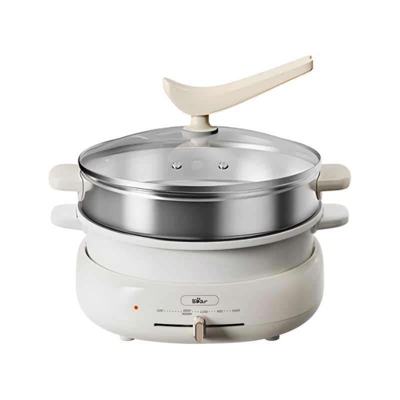 Nồi lẩu nướng đa năng Bear DHG-C40W2 Nồi lẩu nướng đa năng Bear DHG-C40W2