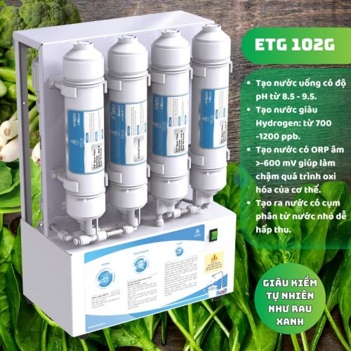 Máy lọc nước ion kiềm Etugi ETG102G 3 Ảnh máy lọc nước ion kiềm Etugi ETG102G