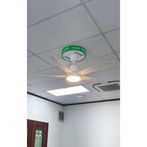 Quạt trần Gcool Copter 05 RL VN011402508 Trắng 3 Ảnh thực tế quạt trần Gcool Copter 05 RL VN011402508 Trắng