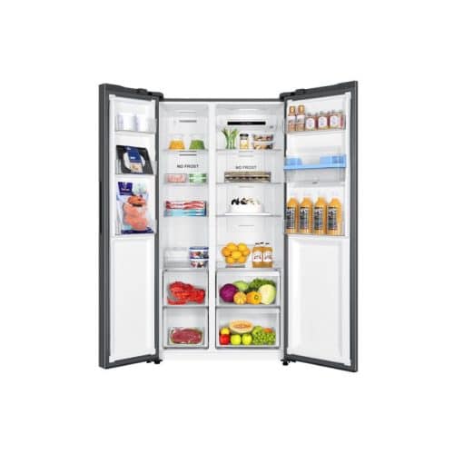 Tủ lạnh 2 cánh Side By Side Inverter 550 lít Aqua AQR-S612XA(WCB) 5 Ảnh tủ lạnh 2 cánh Side By Side Inverter 550 lít Aqua AQR-S612XA(WCB)