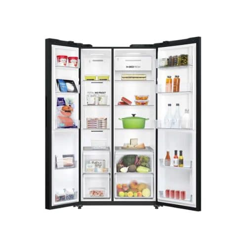 Tủ lạnh 2 cánh Side by side Inverter 646 lít Aqua AQR-S682XA(BL) 4 Ảnh tủ lạnh 2 cánh Side by side Inverter 646 lít Aqua AQR-S682XA(BL)