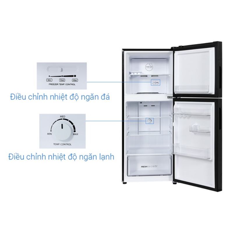 Ảnh tủ lạnh Aqua Inverter 189 lít AQR-T220FA(FB) Ảnh tủ lạnh Aqua Inverter 189 lít AQR-T220FA(FB)