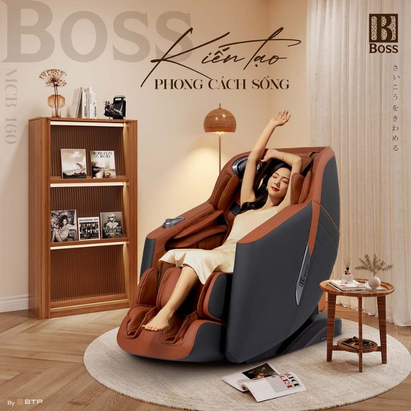 Hình ảnh ghế massage Boss MCB-160 Hình ảnh ghế massage Boss MCB-160