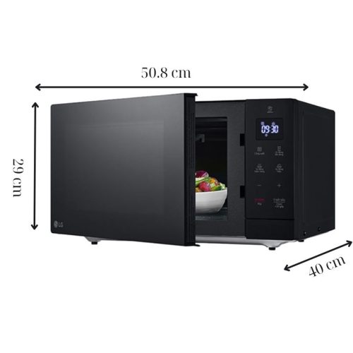 Lò vi sóng LG NeoChef™ 30l MS3032JAS.BBKPLVN 3 Kích thước lò vi sóng LG NeoChef™ 30l MS3032JAS.BBKPLVN