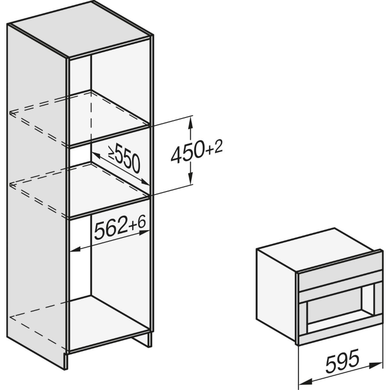 kich-thuoc-may-pha-ca-phe-miele-cva-7845-obsw Kích thước máy pha cà phê Miele CVA 7845 OBSW