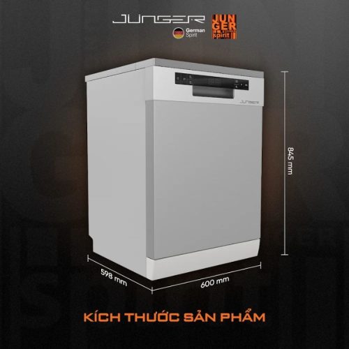 Máy rửa bát độc lập Junger DWJ-600 5 Kích thước máy rửa bát độc lập Junger DWJ-600