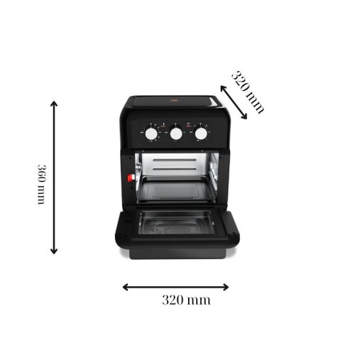 Nồi chiên không dầu Hawonkoo AFH-100-TL 4 Kích thước nồi chiên không dầu Hawonkoo AFH-100-TL
