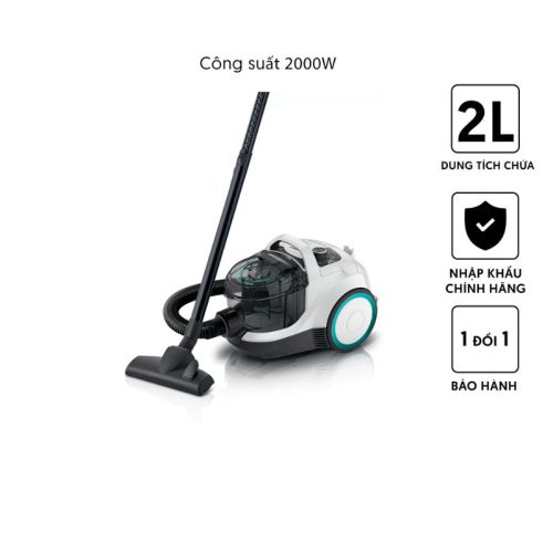 Ảnh máy hút bụi dạng hộp Bosch BGS21WHYG