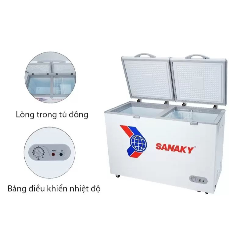 Ảnh Tủ Đông SANAKY VH365A2 Ảnh Tủ Đông SANAKY VH365A2