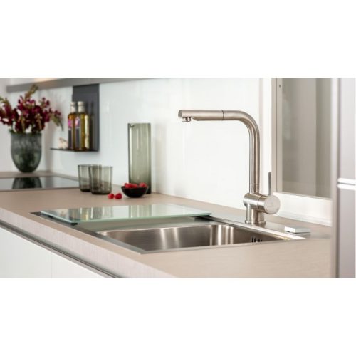 Vòi rửa bát Wasserwerk WK 4 Stainless steel look 700415 3 Ảnh vòi rửa bát Wasserwerk WK 4 Stainless steel look 700415