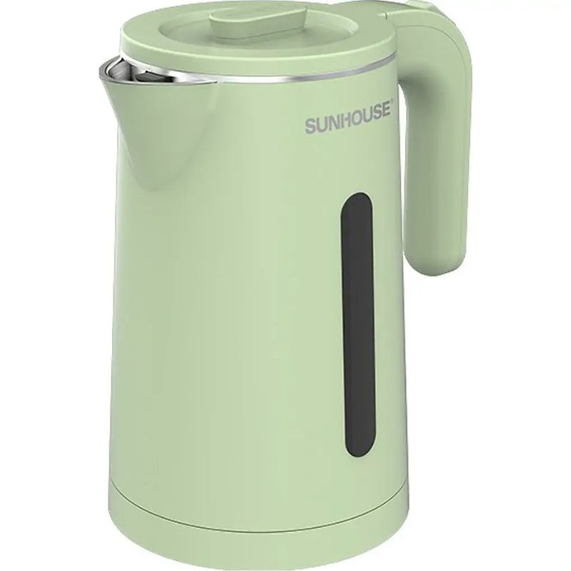 Bình đun siêu tốc inox 2 lớp 1.8 lít Sunhouse SHD1353 Bình đun siêu tốc inox 2 lớp 1.8 lít Sunhouse SHD1353