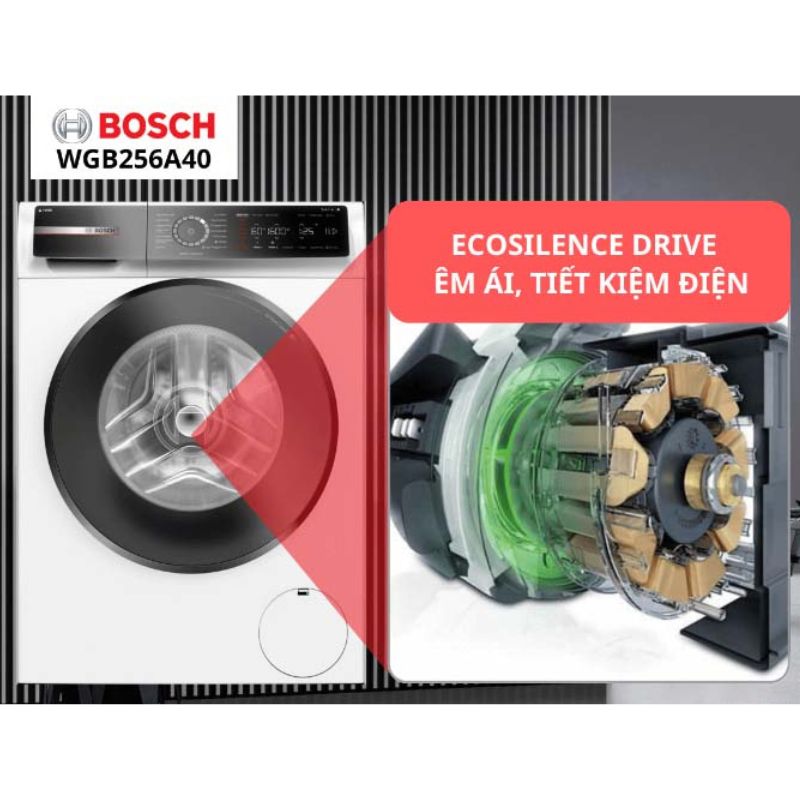 Động cơ máy giặt Bosch WGB256A40 10kg Series 8 Động cơ máy giặt Bosch WGB256A40 10kg Series 8