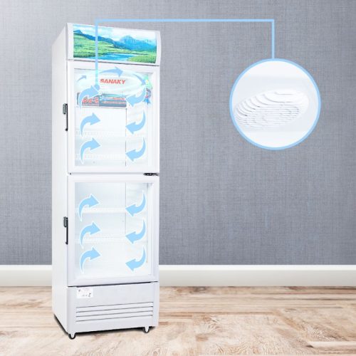 Tủ mát Sanaky VH408WL 3 Hình ảnh tủ mát Sanaky VH408WL