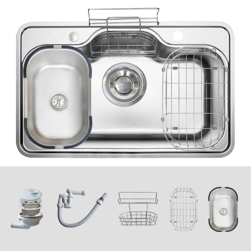 Phụ kiện chậu rửa bát Kluger KT8050SL Plus Phụ kiện chậu rửa bát Kluger KT8050SL Plus